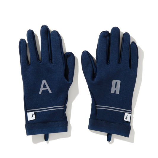 ×PUMA WINTERIZED GLOVES / NAVY