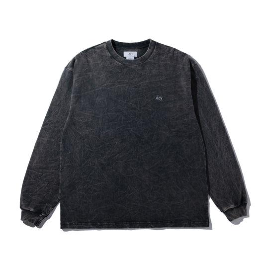 GDYE HEAVY WEIGHT L/S TEE / GRAY