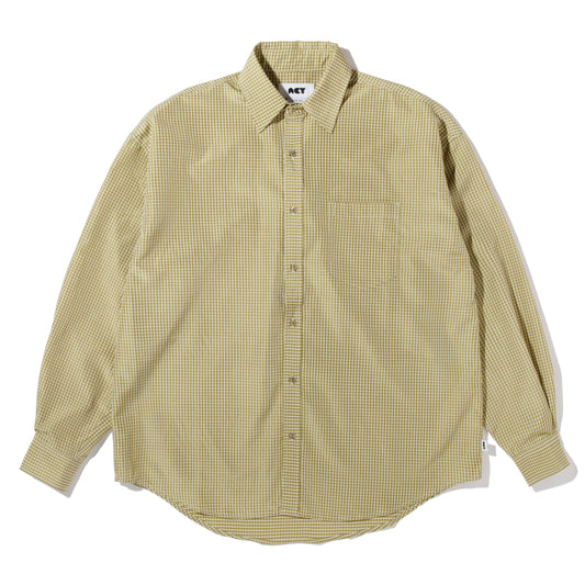 BASIC CHECK SHIRTS / L.GREEN