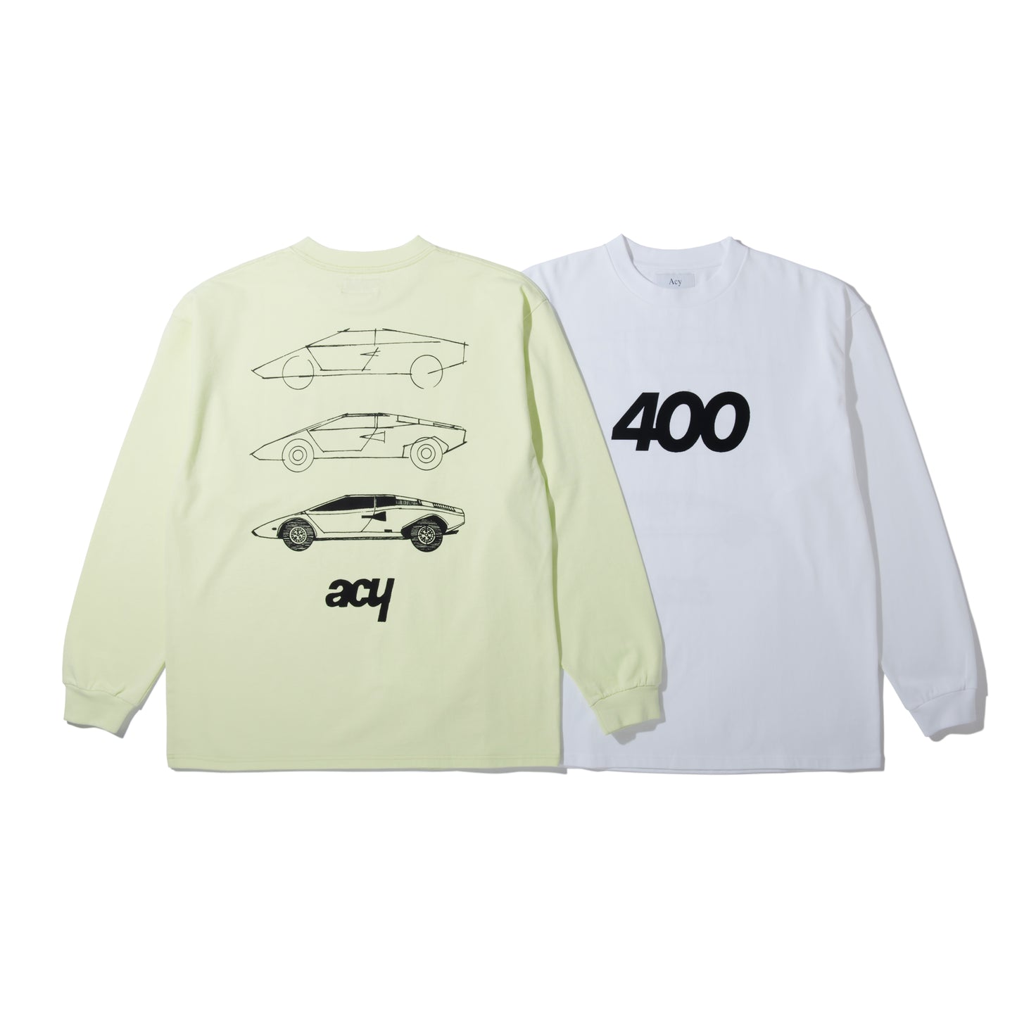 400 L/S TEE / WHITE