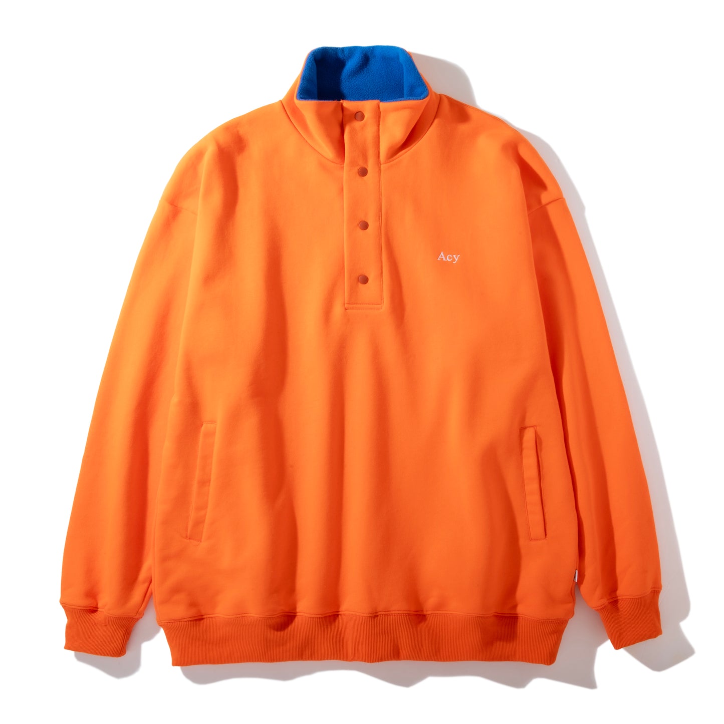 HI NECK SWEAT / ORANGE