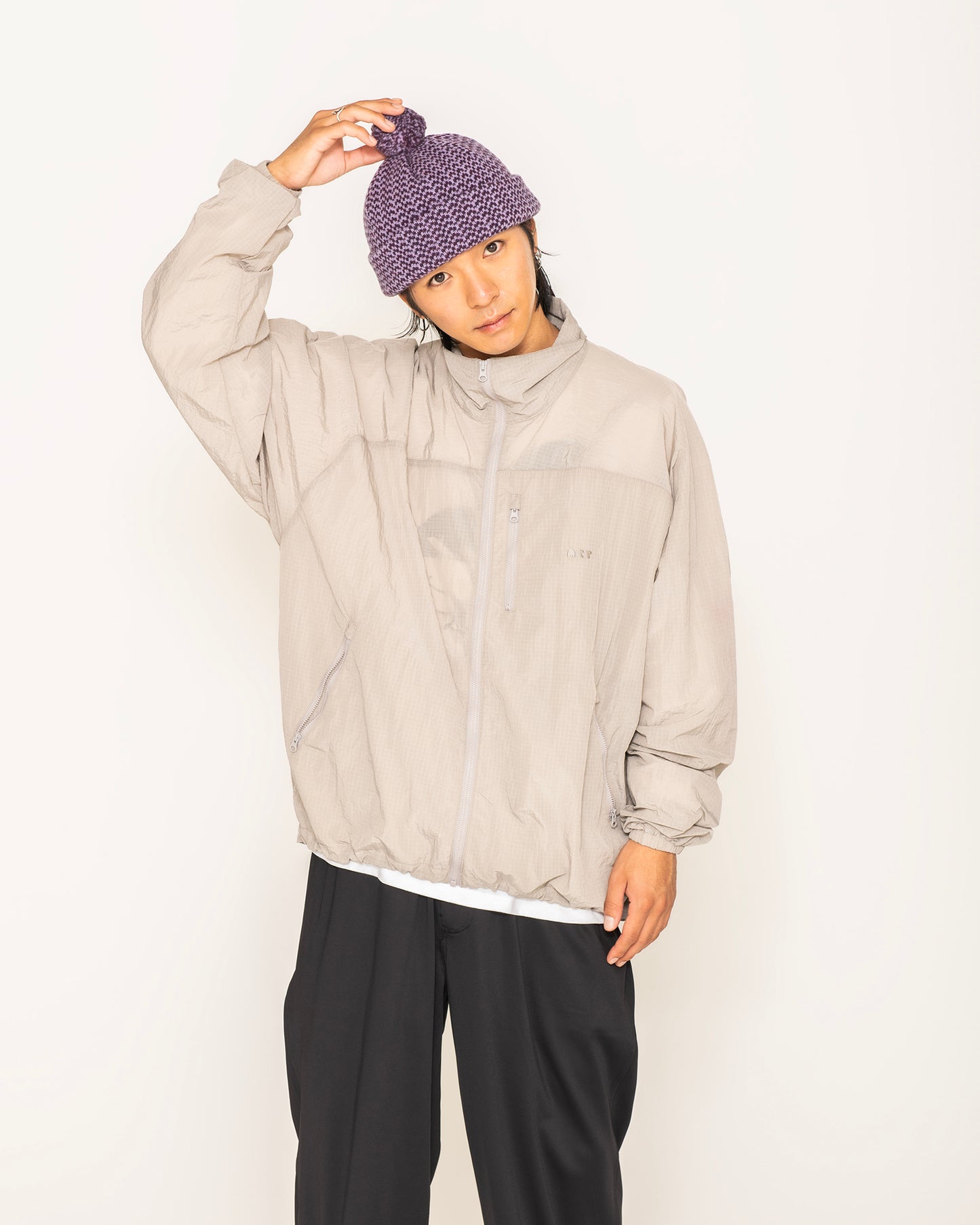 PACKABLE RIP JACKET / GRAY