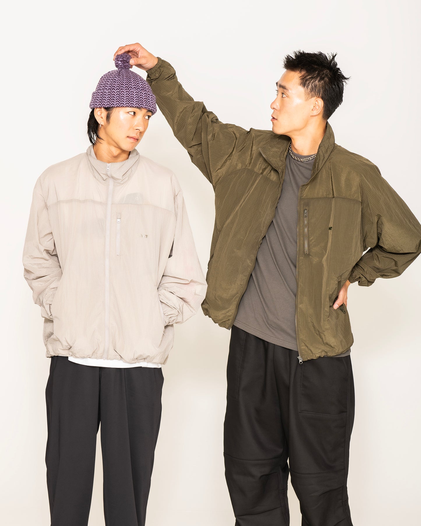 PACKABLE RIP JACKET / GRAY