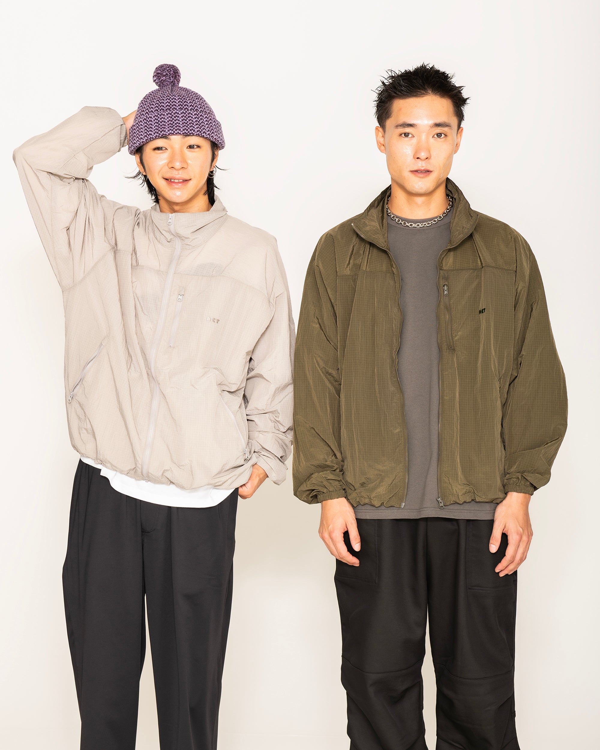 PACKABLE RIP JACKET / GRAY – Acy