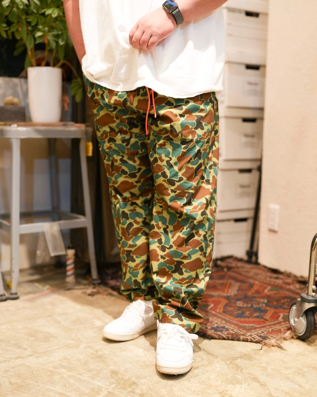 ×UNSLACKS ACTIVE EASY PANTS / CAMOKAMO